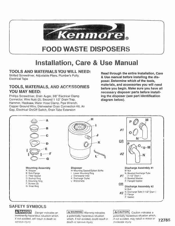 Kenmore Garbage Disposal 72785-page_pdf